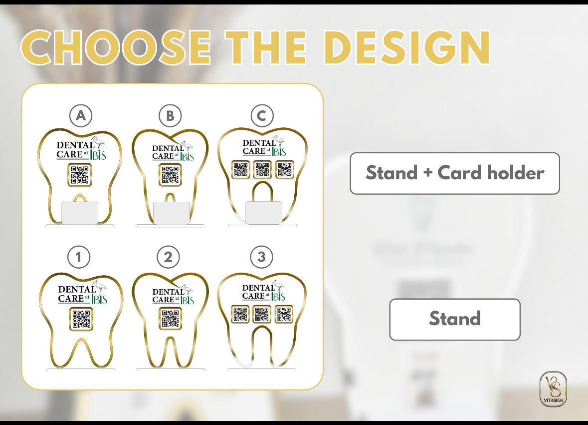 Custom design scan plaques
