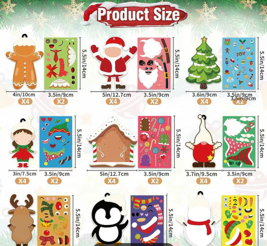 Kids Christmas Craft 12 Pack